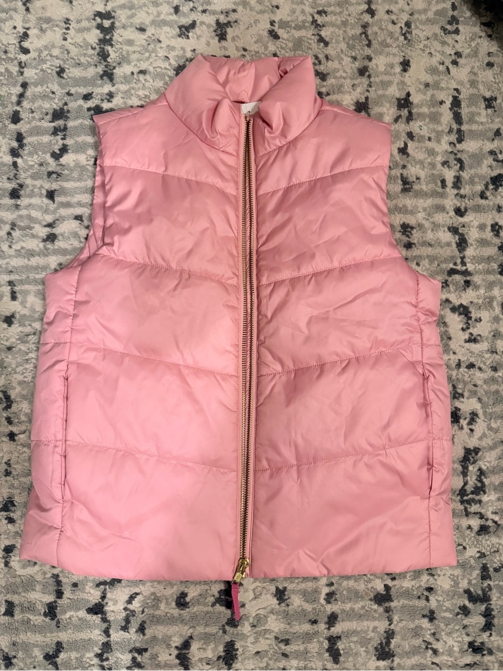 Crewcuts Soft Pink Quilted Vest